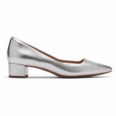 Rockport Total Motion Gracie Heels Damen Silber AIL-579462